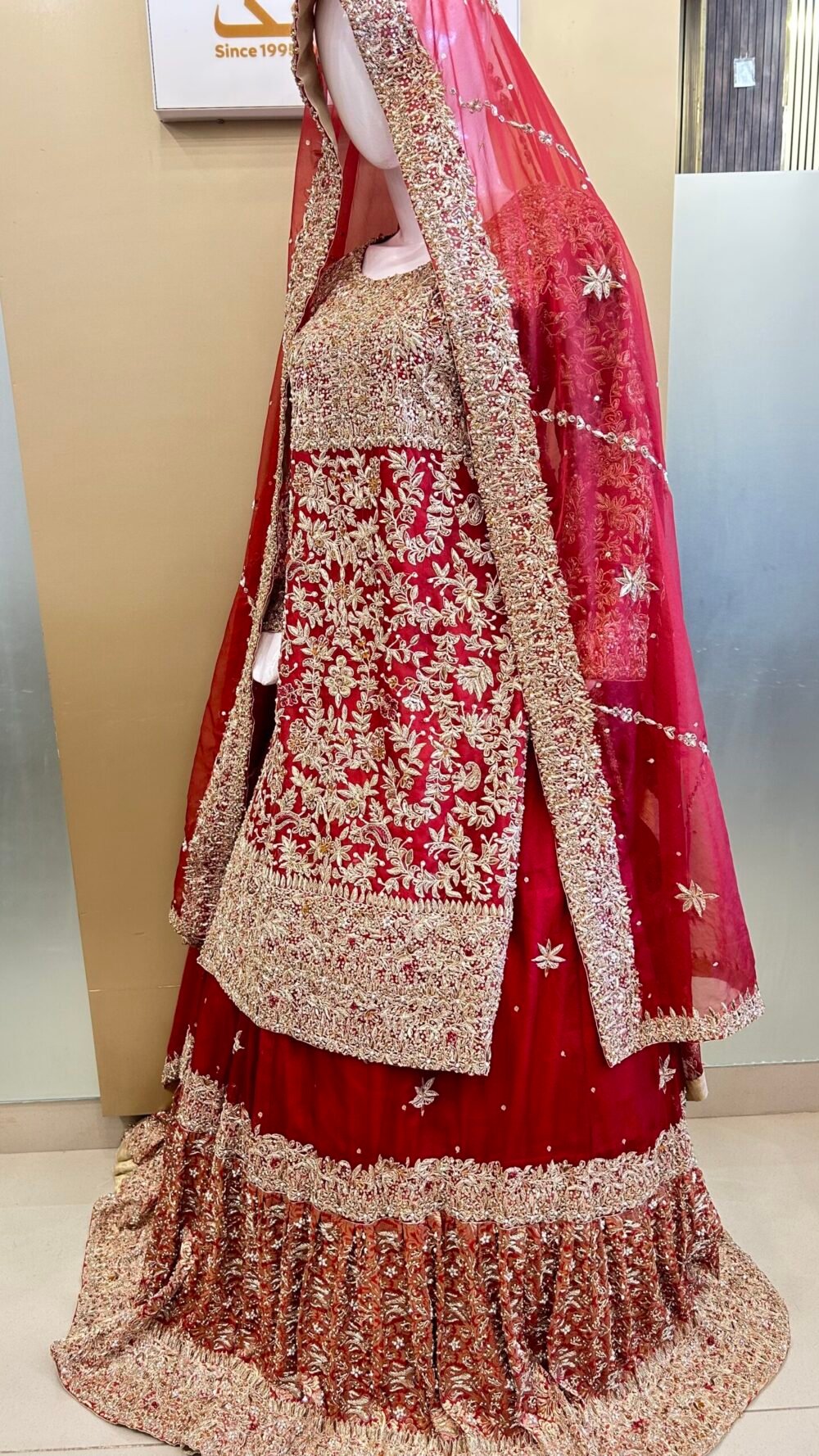 Regal Handcrafted Lehenga - Image 3