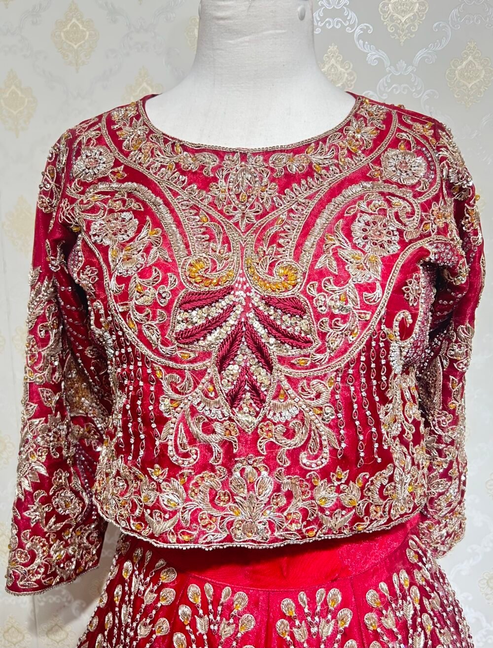 Diamond Spark Bridal Sharara - Image 2